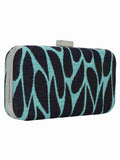 Loom Cotton Jacquard Textured Clutch