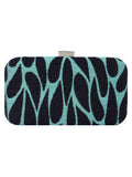 Loom Cotton Jacquard Textured Clutch