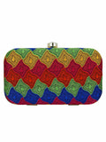 Loom Cotton Textured Clutch