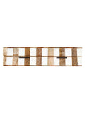 Balk Geometric Wooden Clutch