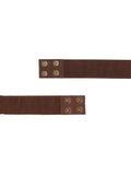 Women's Leatherette Embellished Stretchable Belt